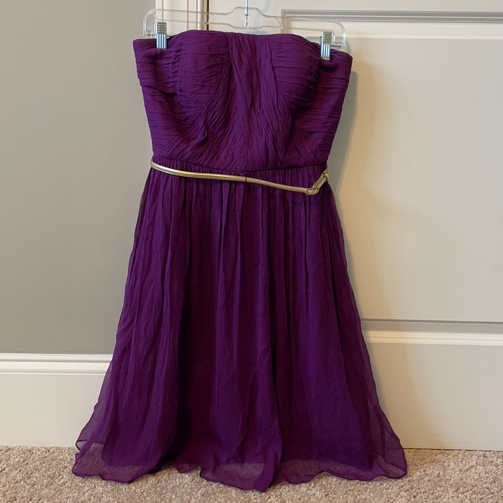 Donna Morgan strapless dress